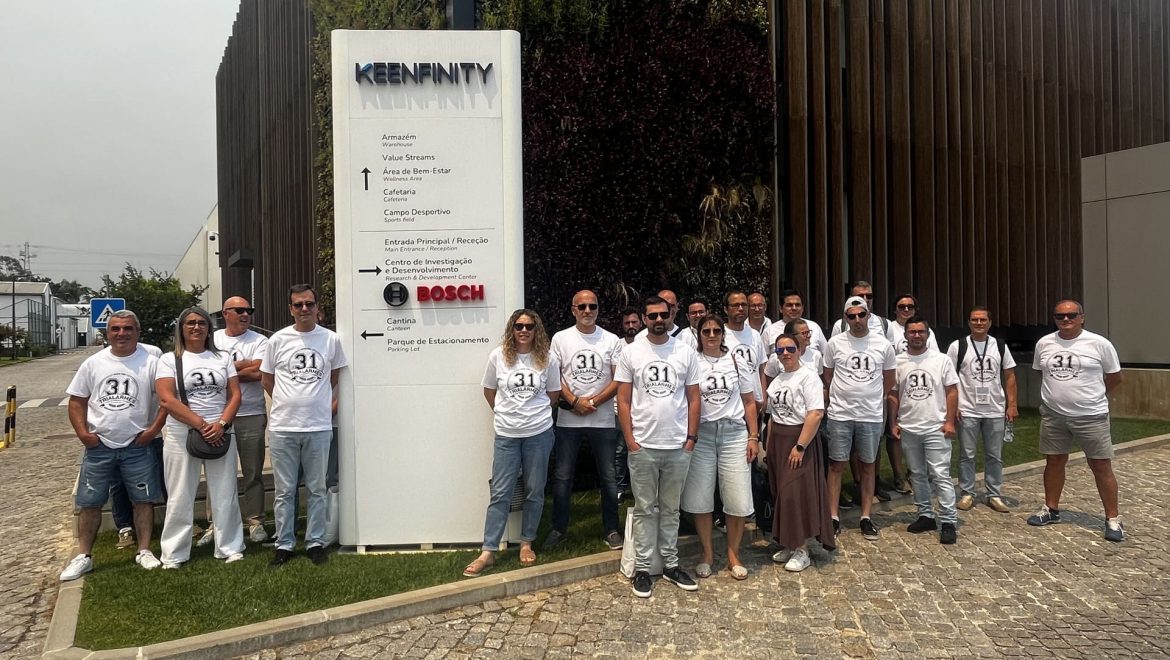 TRIALARMES celebra 31 anos com visita à Keenfinity